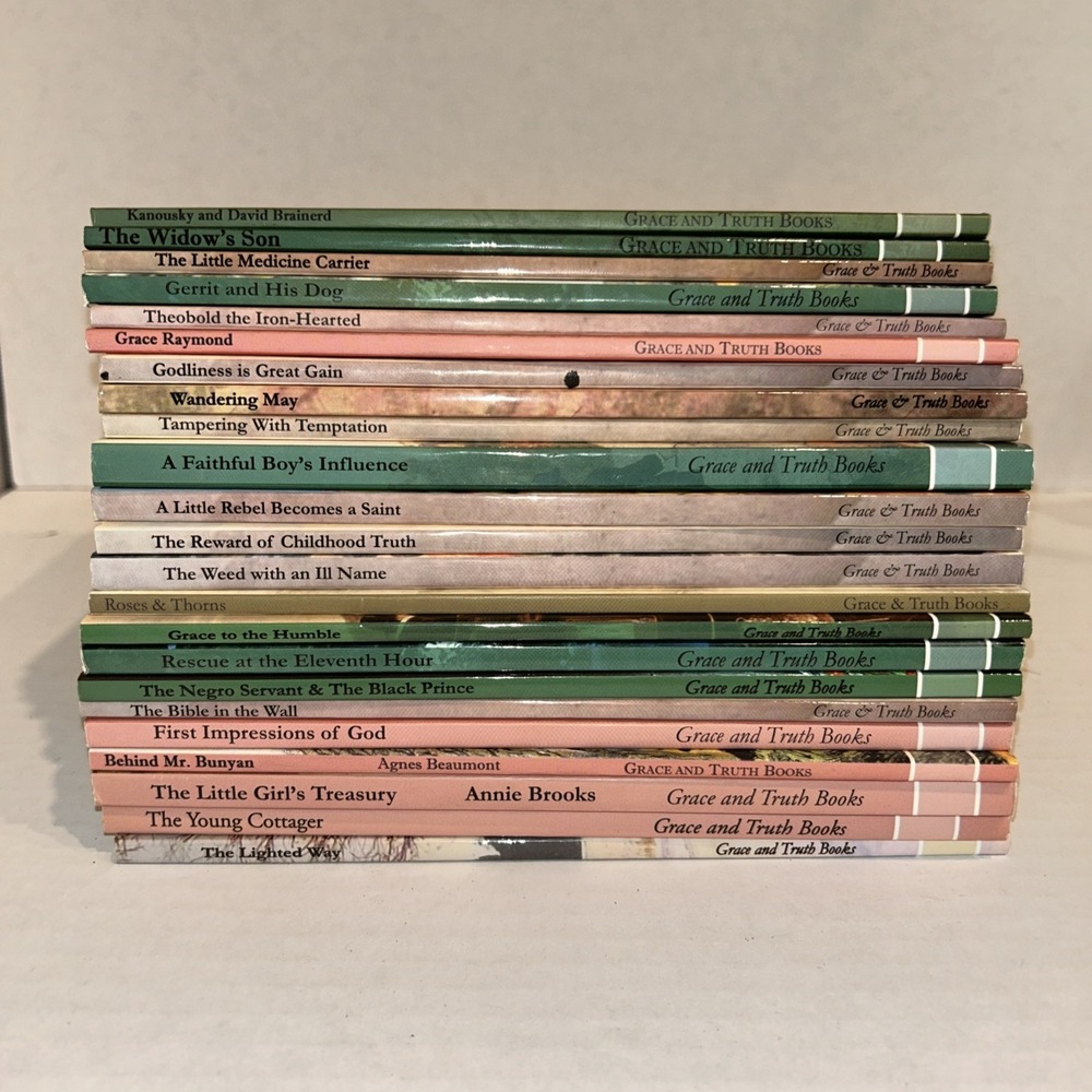 Grace And Truth Christian Youth‎ Book Lot Of 23 Softcover Homeschool Literature